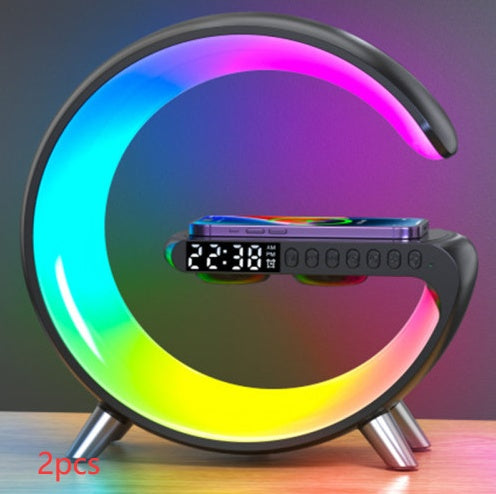 New Intelligent G Shaped LED Lamp with Bluetooth Speaker