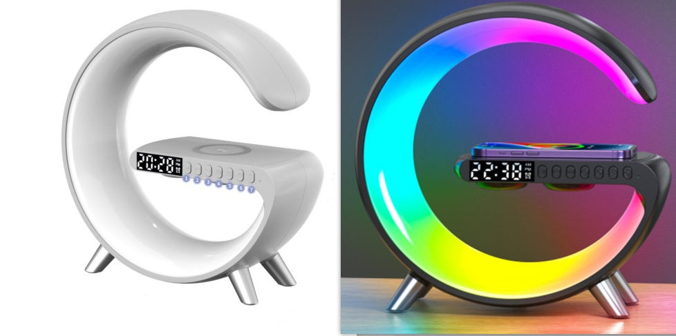 New Intelligent G Shaped LED Lamp with Bluetooth Speaker