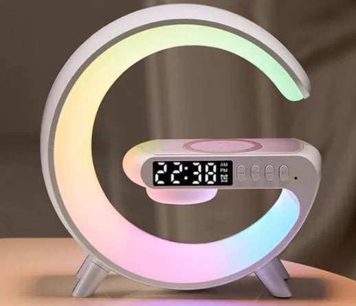 New Intelligent G Shaped LED Lamp with Bluetooth Speaker
