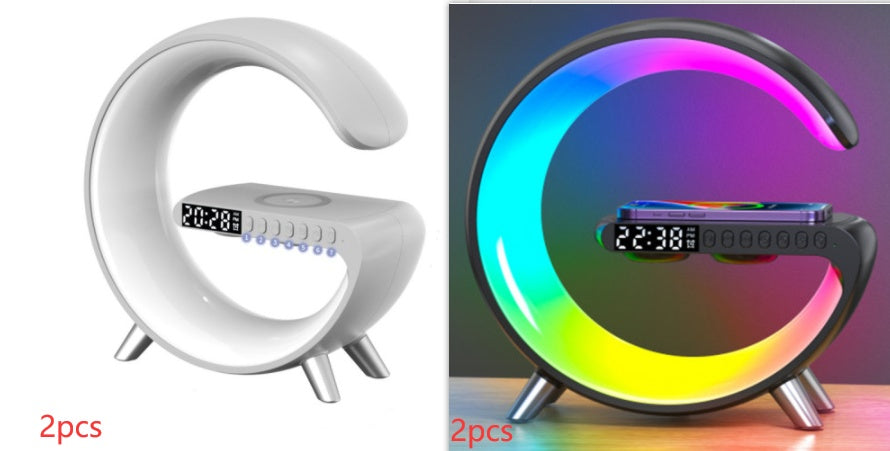 New Intelligent G Shaped LED Lamp with Bluetooth Speaker