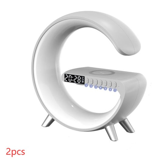 New Intelligent G Shaped LED Lamp with Bluetooth Speaker